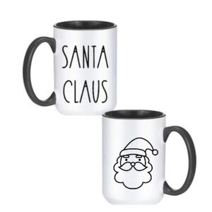 🎅 Celebrate with Our Minimalist Santa Mug! 🎅